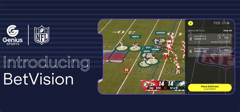vision bet|New platform BetVision lets fans watch, bet NFL on same screen.
